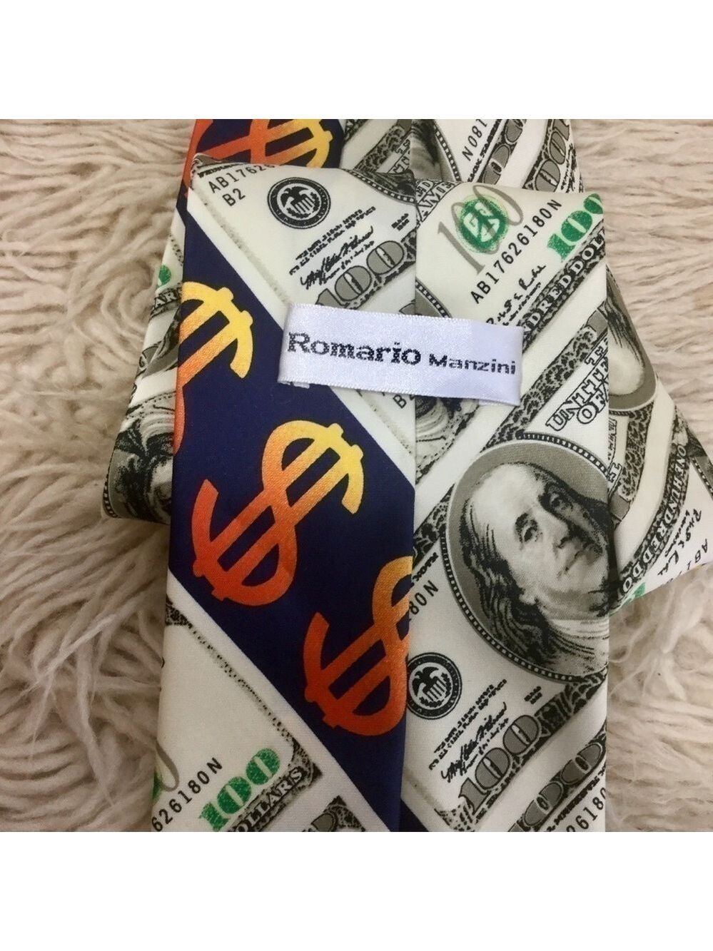 ROMARIO Manzini Money Tie - Picture 2 of 4